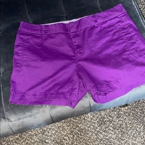 Purple shorts